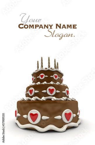 Chocolate Wedding cake