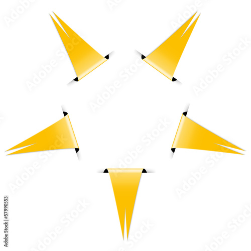 The flag star composition
