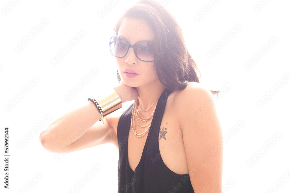 hübsches junges Model