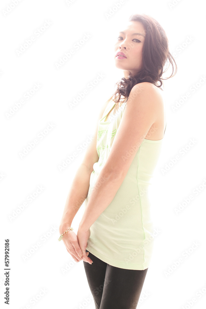 attraktive junge Frau attraktive junge Frau