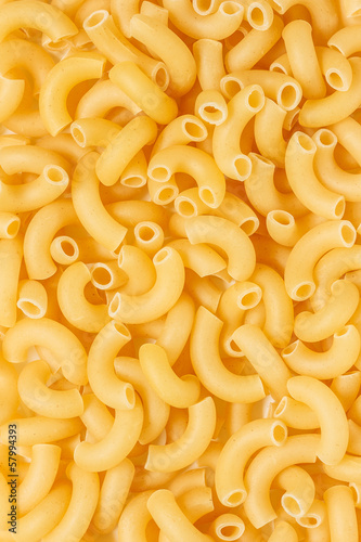 Italian pasta close up. Food background texture.