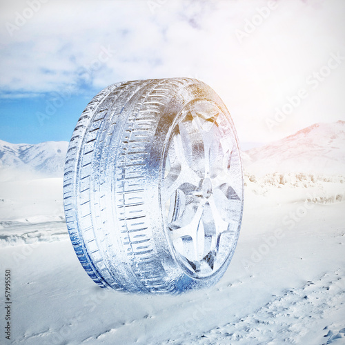 Snow Ice Tire 3D concept II photo