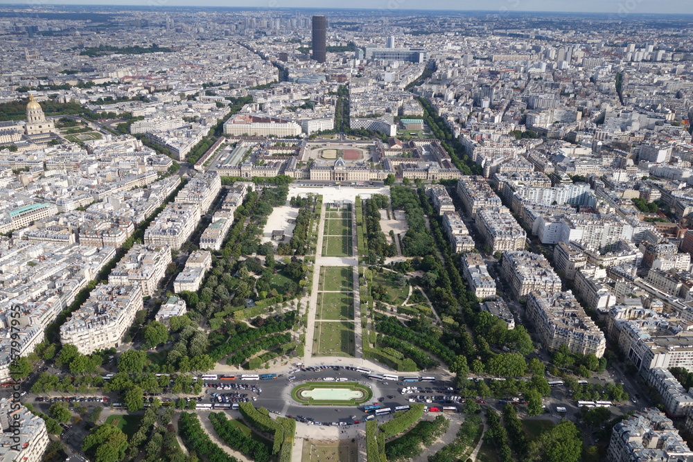 paris vue aérienne C