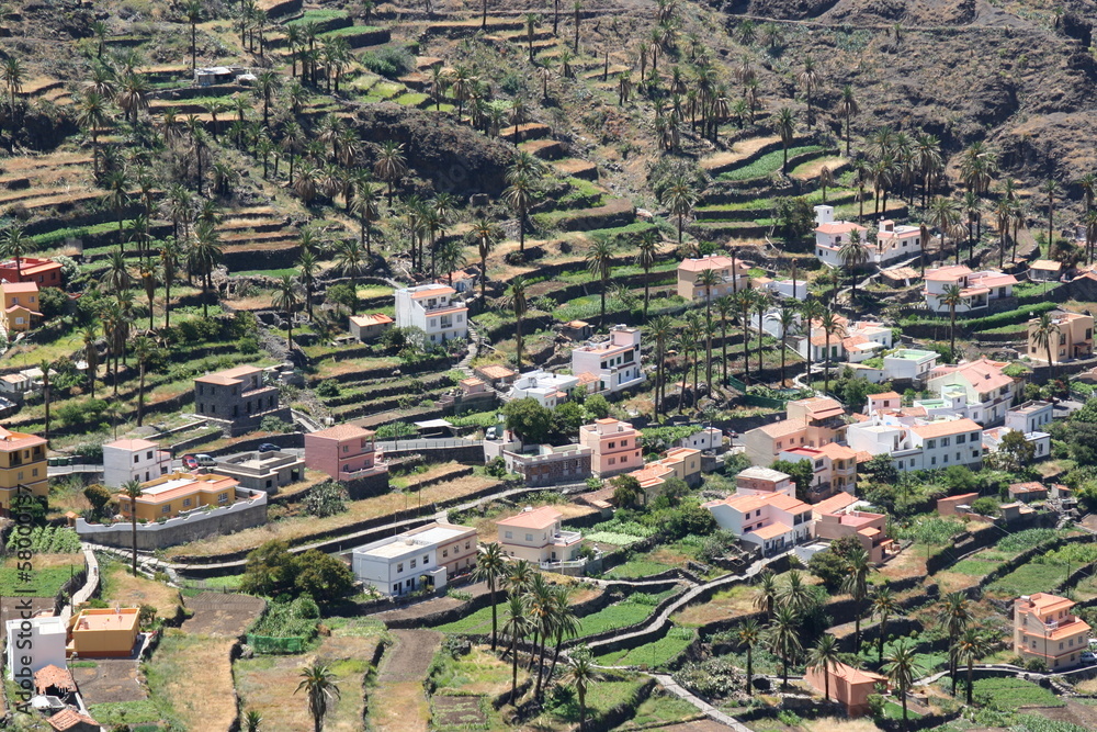 Siedlung auf La Gomera