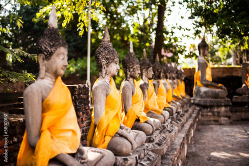 buddha statue in Thai Temple,Free public history