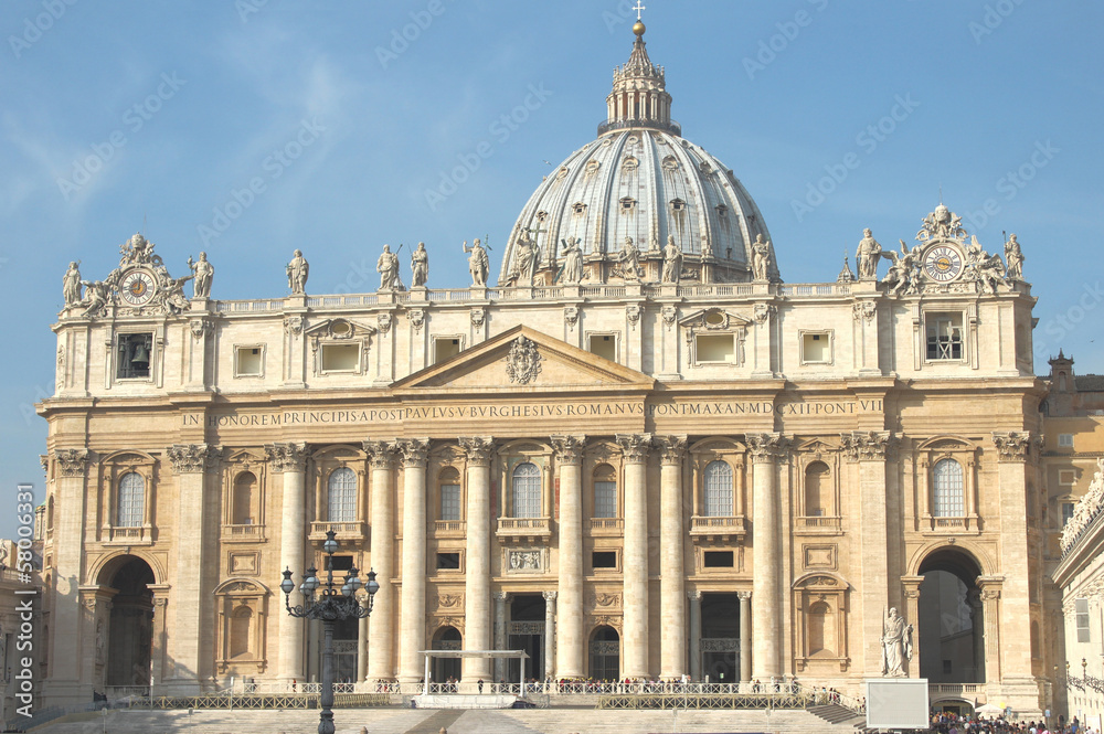 Basilica di San Pietro a Roma (Petersdom , St. Peter’s Basilic)