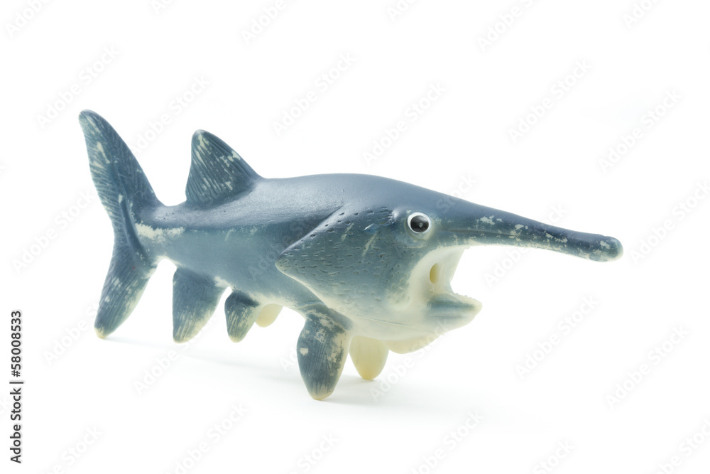Foto rubber toy fish