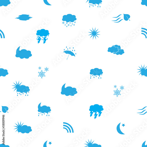 weather icons pattern eps10