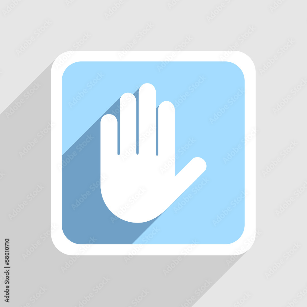 Vector blue icon on gray background. Eps10 Vector blue icon on gray background. Eps10