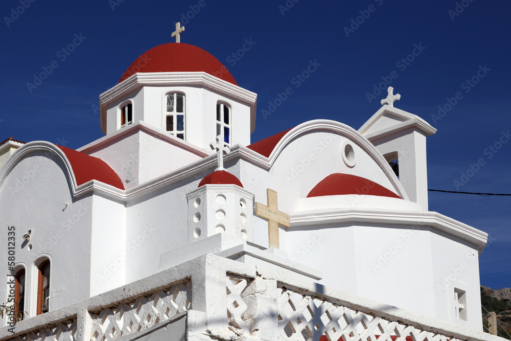 Kirche auf der greichischen Insel Karpathos