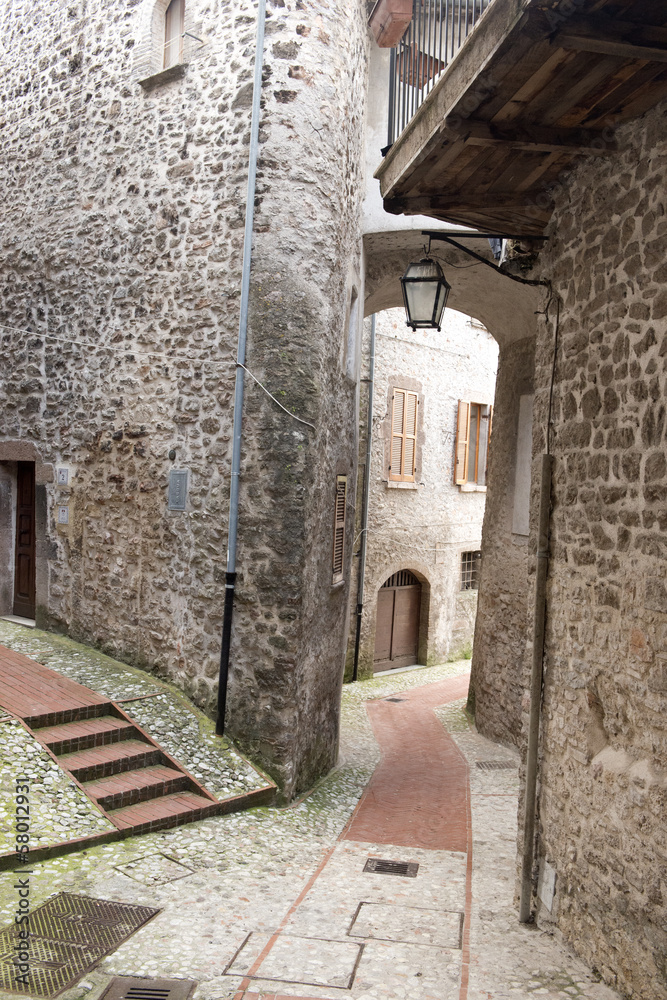 Scheggino town, Umbria