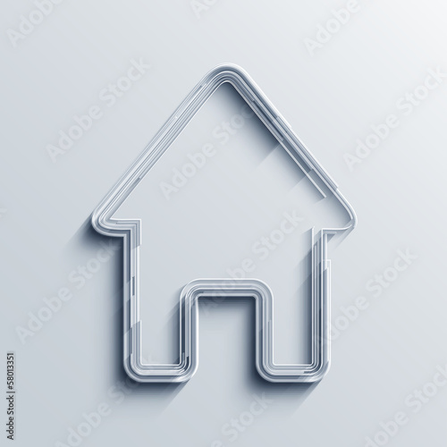 Vector real estate icon background. Eps10