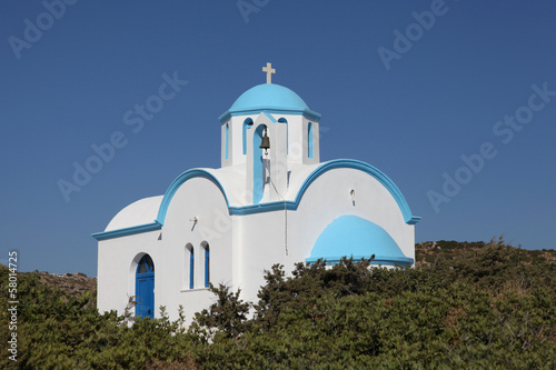 Kirche von Amopi auf Karpathos, Griechenland