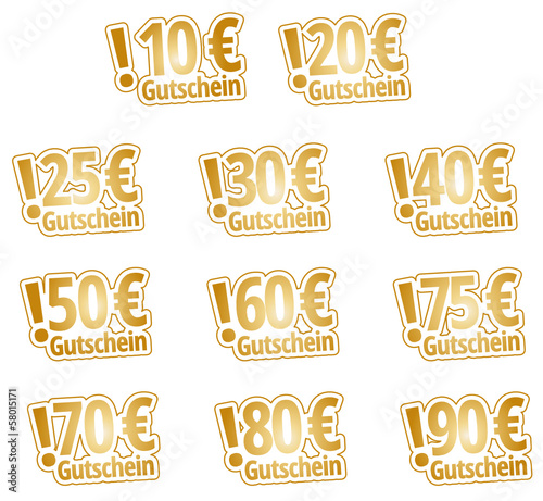 Gutschein-Set