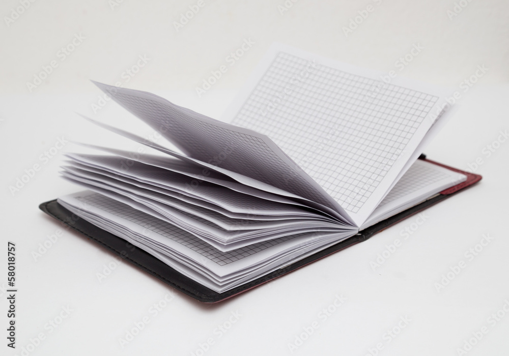 open book on white background open book on white background