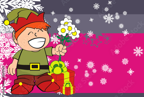 xmas elf background3