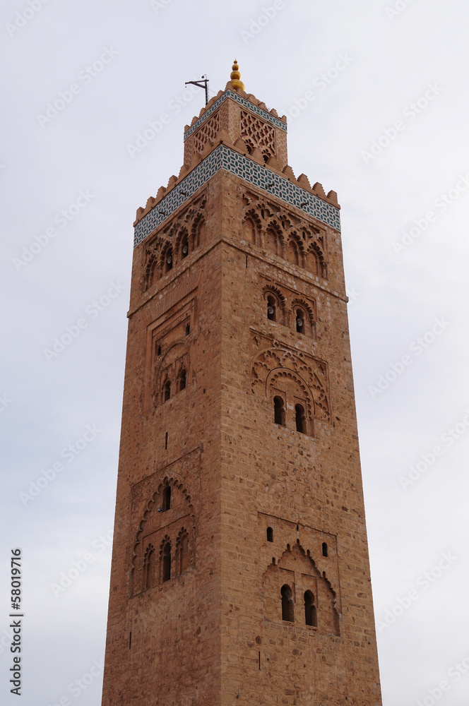 Fototapeta premium Mosque in Marrakesh (Morocco)