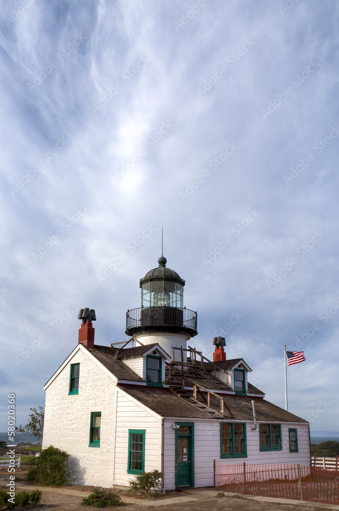Point Pinos Lighthouse of Monterey Bay