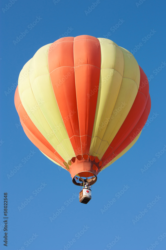 Naklejka premium Balloon in the sky