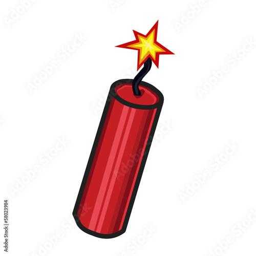 dynamite isolated illustration