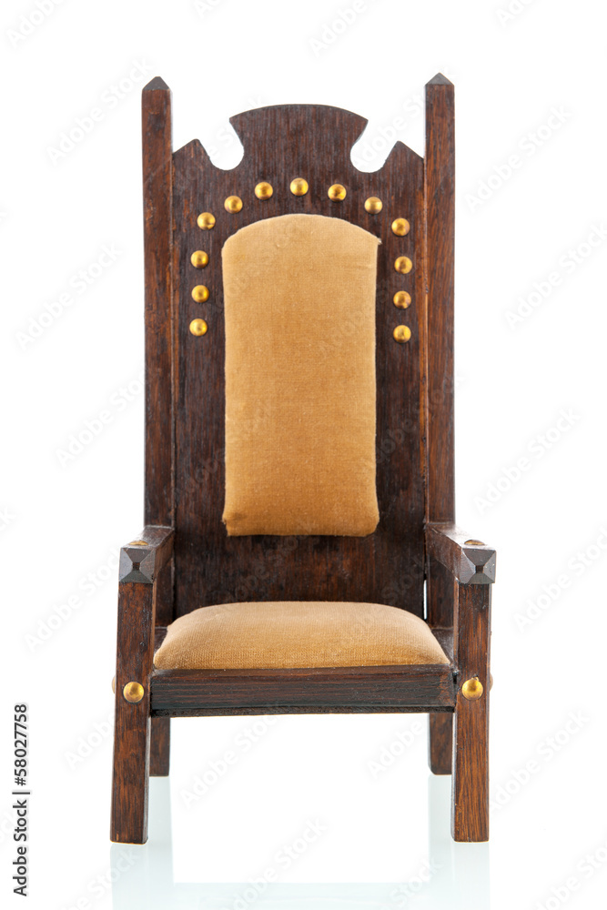 Fototapeta premium Antique wooden chair
