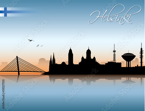 Helsinki skyline