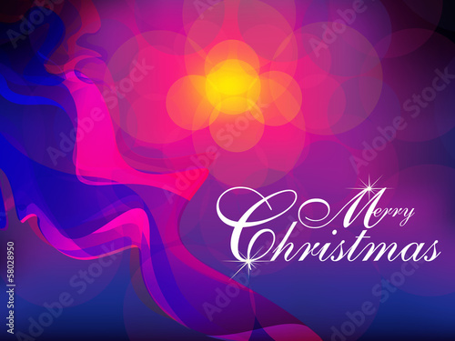 abstract colorful artistic christmas background