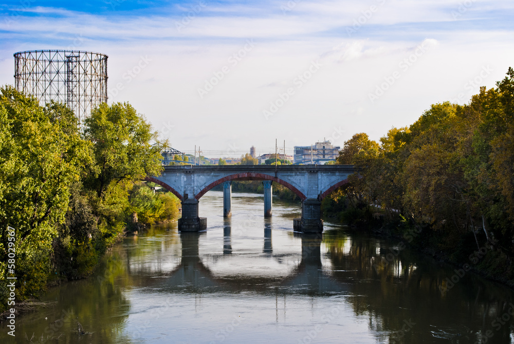 Fototapeta premium ponte testaccio