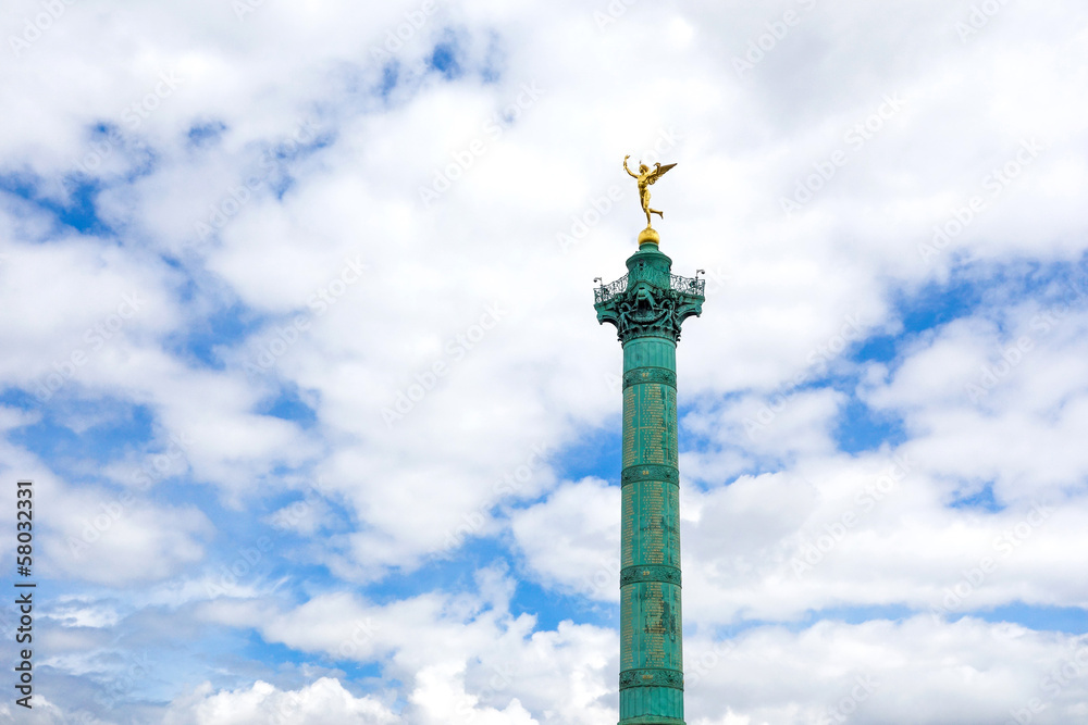 Place de la Bastille in Paris