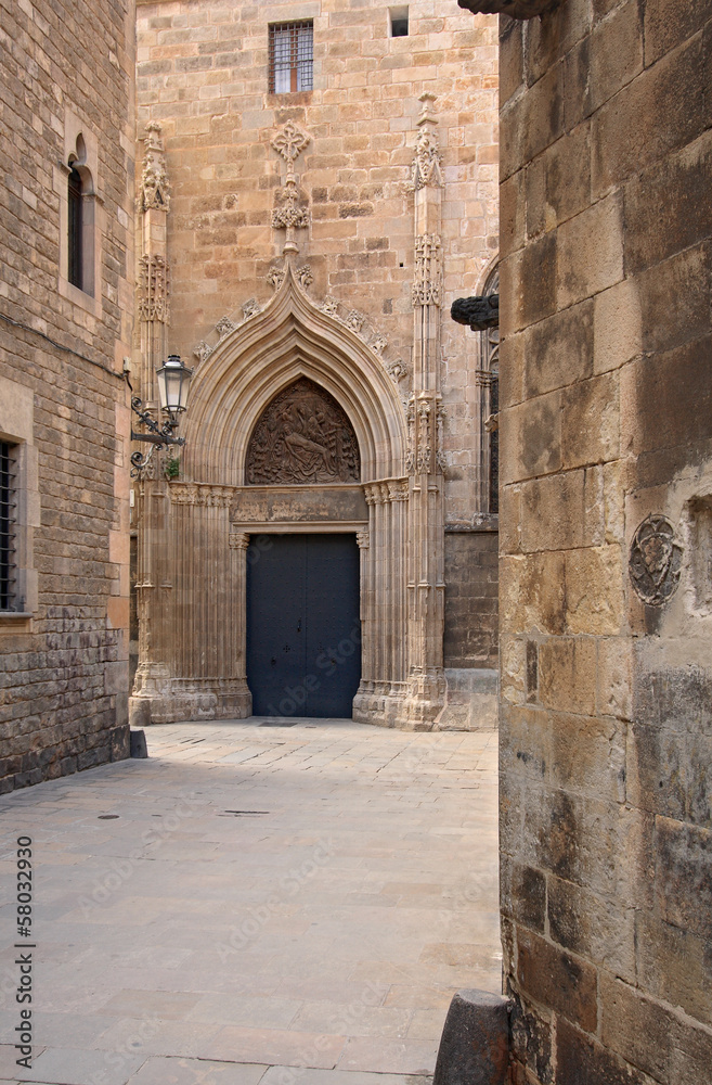 Barri Gotic (gothic quarter). Barcelona, Spain