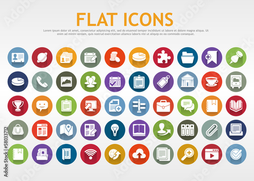 Flat icons