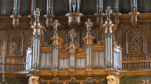 Albi (France), cathedral organ