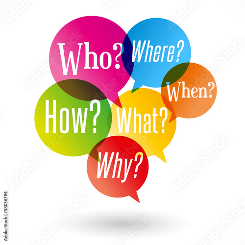 Who? Where? When?...