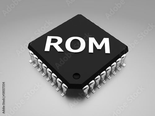 ROM (Read-only memory) chip