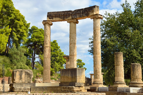 Canvas-taulu Greece Olympia origin of the Olympic games