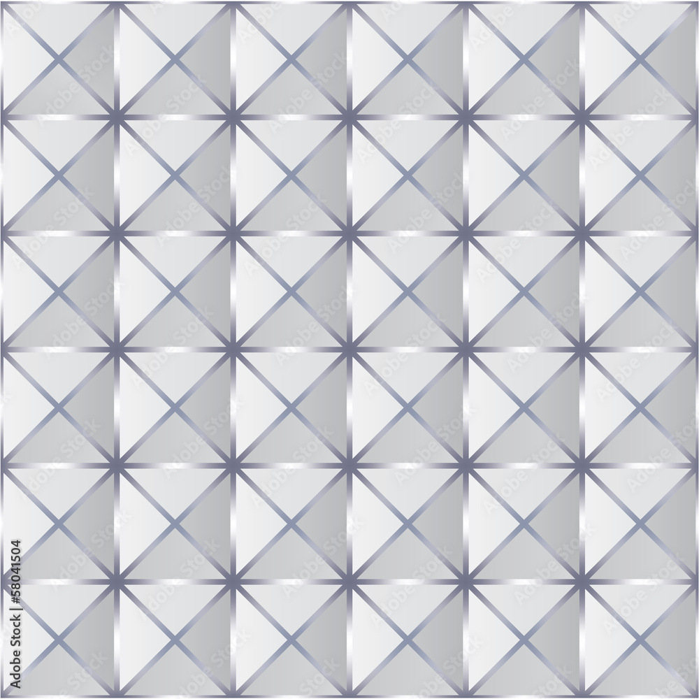 Crumpled paper with geometric seamless pattern.