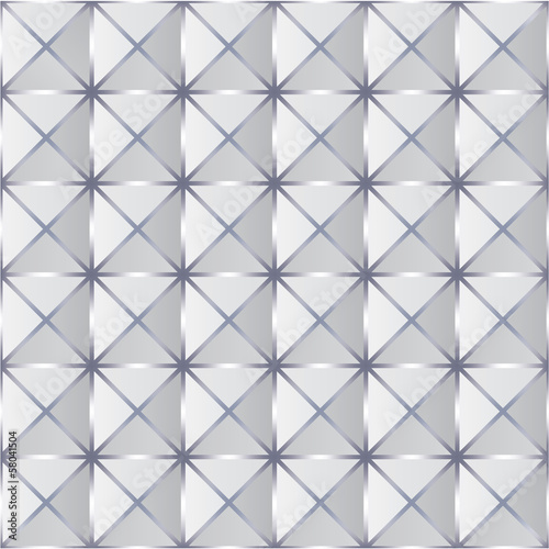 Crumpled paper with geometric seamless pattern.