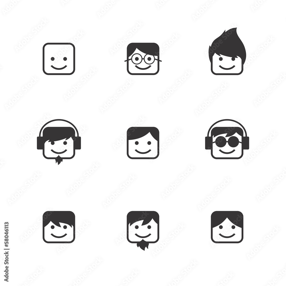 avatar art portrait picture icon avatar art portrait picture icon