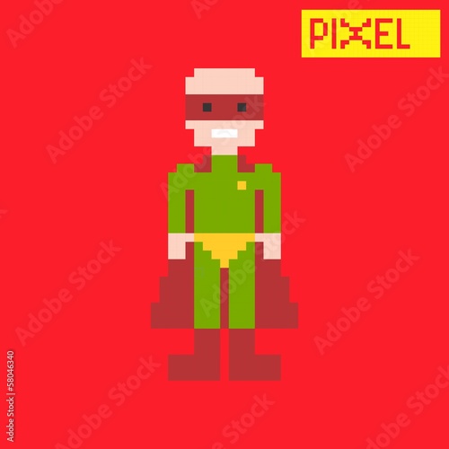 pixel character art
