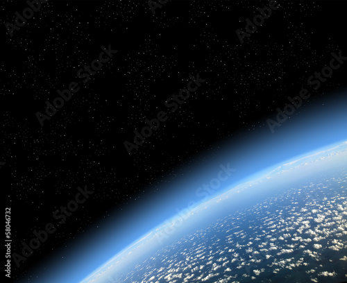 ....view of earth from space