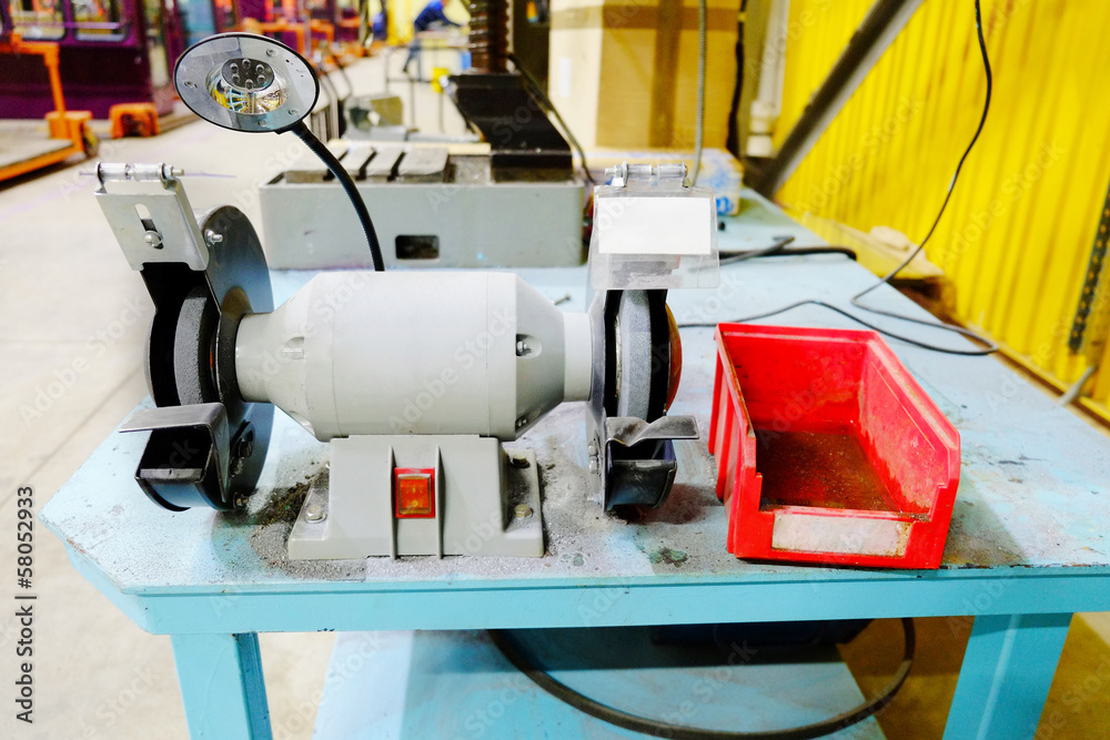 Fototapeta premium grinding machine