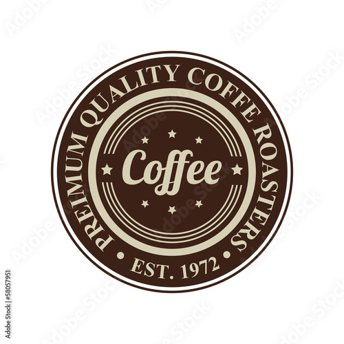 Coffee label
