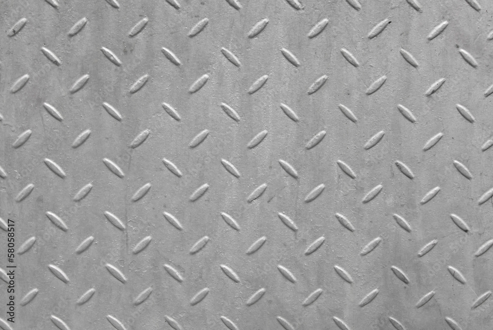 Aluminium dark list with rhombus shapes Aluminium dark list with rhombus shapes