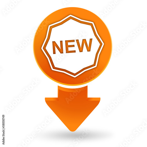 new sur signet orange