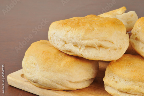 Fresh baked biscuits
