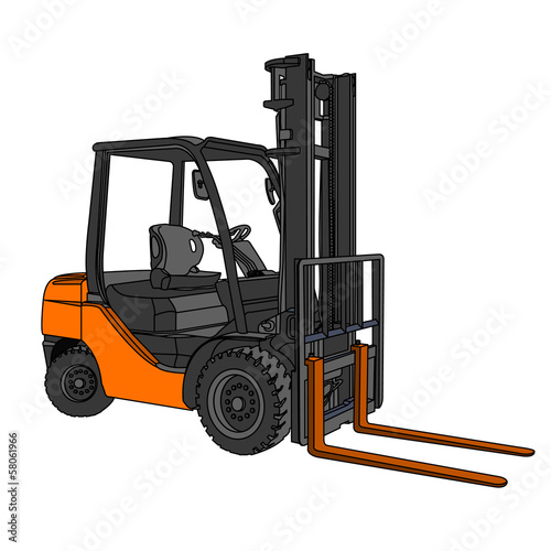 Forklift  vector