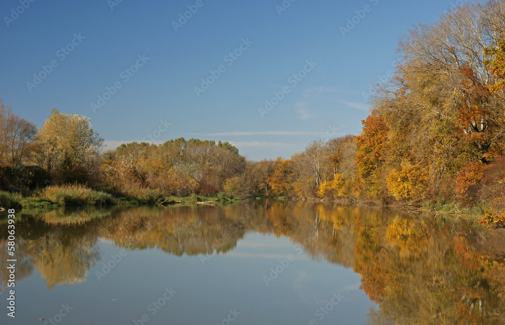 Indian Summer in den Donauauen