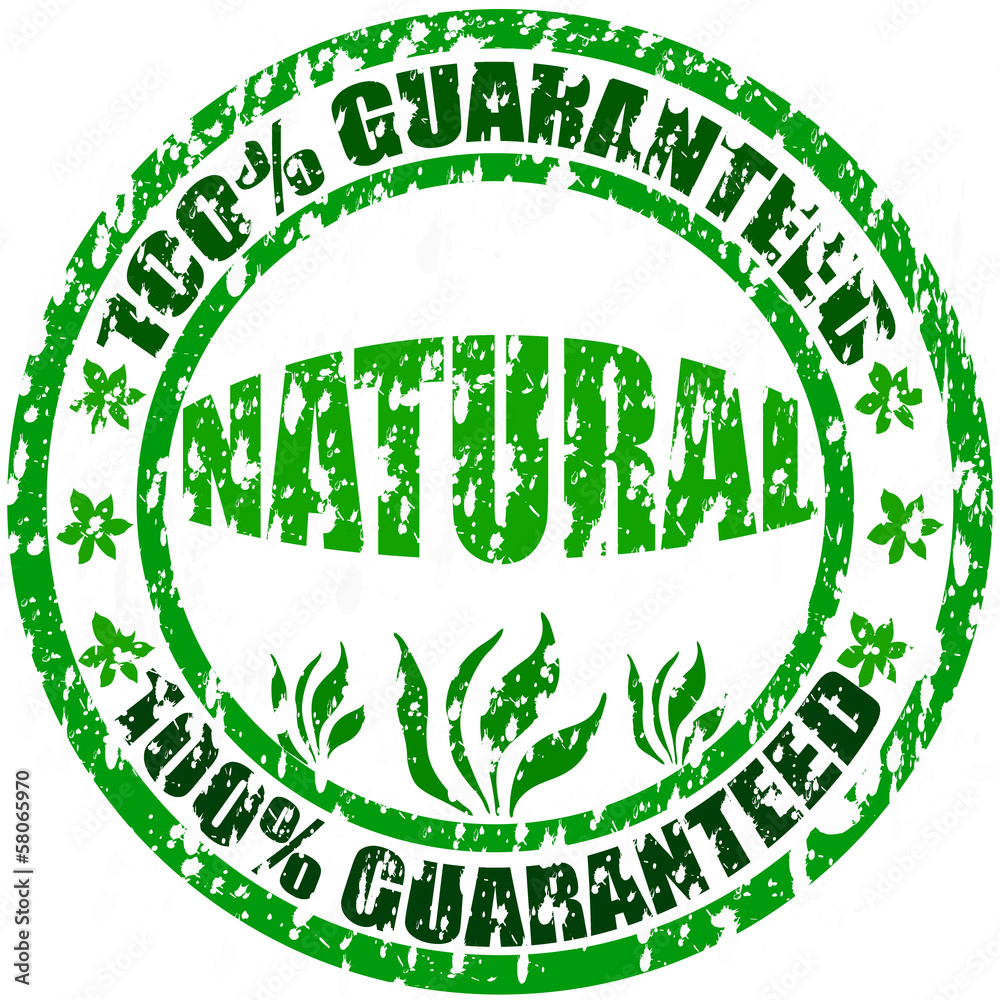Natural guaranteed Natural guaranteed