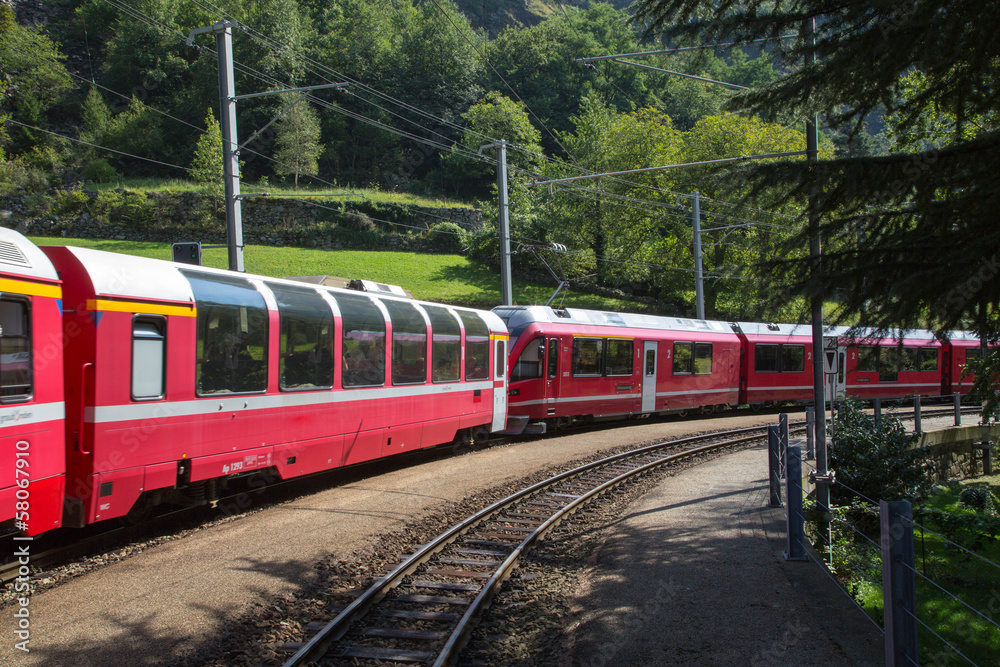 Trenino Rosso del Bernina Trenino Rosso del Bernina
