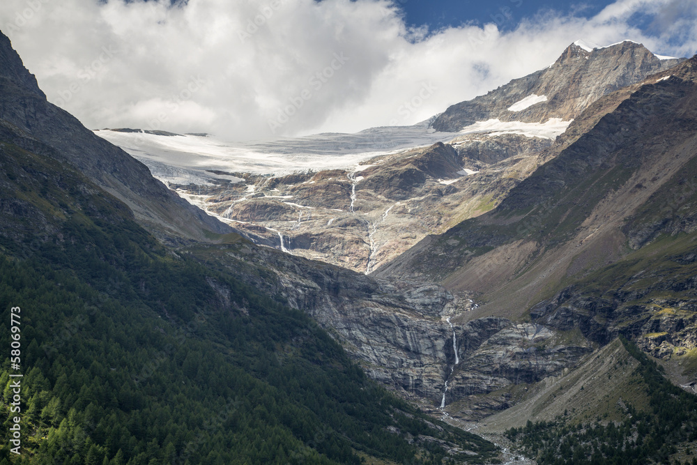 Naklejka premium Passo Bernina